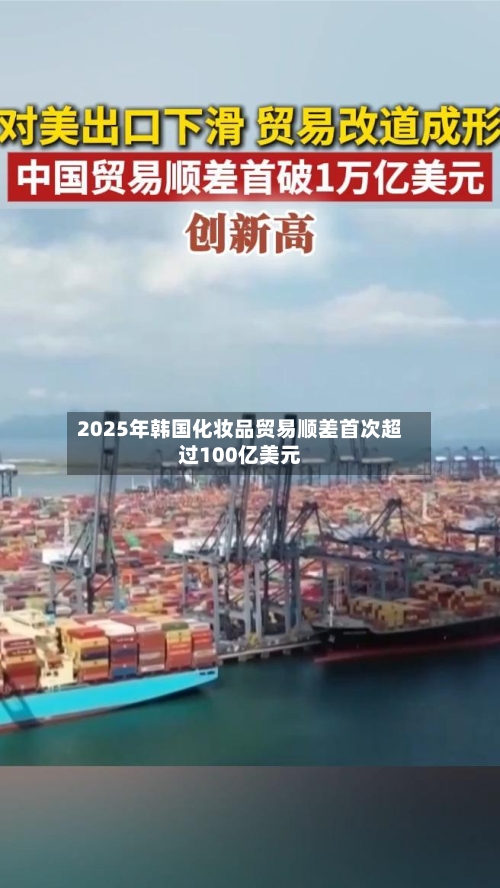 2025年韩国化妆品贸易顺差首次超过100亿美元-第2张图片