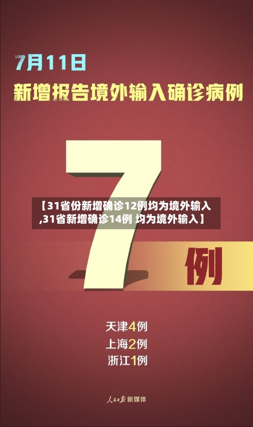 【31省份新增确诊12例均为境外输入,31省新增确诊14例 均为境外输入】
