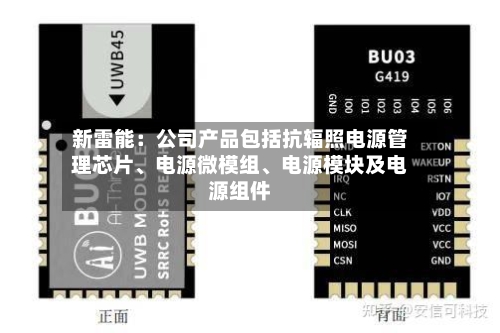 新雷能：公司产品包括抗辐照电源管理芯片、电源微模组、电源模块及电源组件-第2张图片