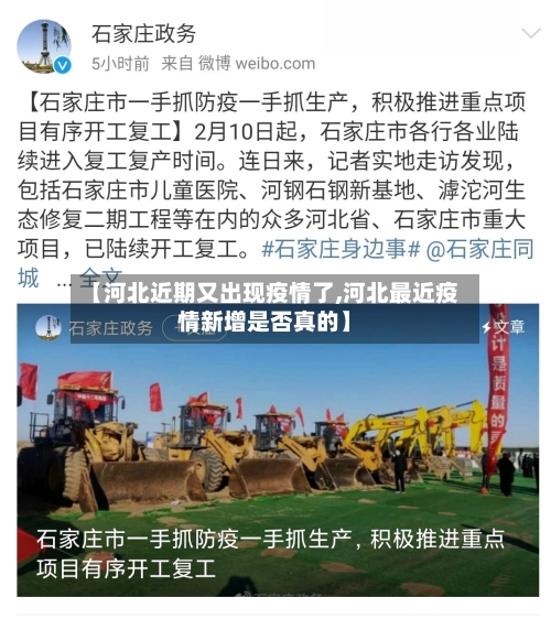 【河北近期又出现疫情了,河北最近疫情新增是否真的】-第2张图片