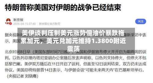 美伊谈判压制美元涨势但油价暴跌拖累加元，美元兑加元维持1.3800附近震荡-第3张图片